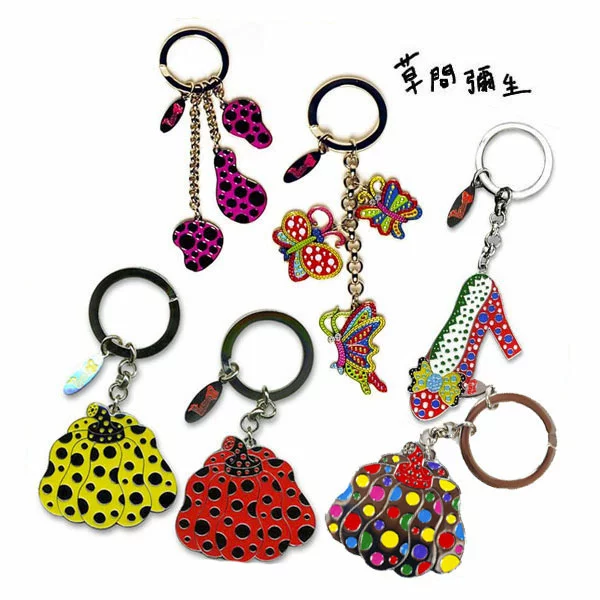 草間彌生キーホルダー